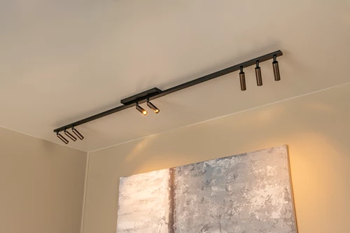 Lucide KEONI - Ceiling spotlight - 8xG9 - Coffee | Essential - atmosphere 1